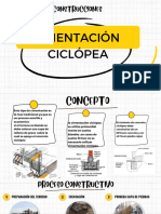 Cimentación Ciclopea