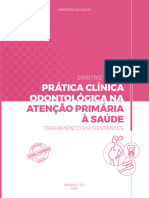 Diretriz Prática Odontológica Na Atenção Primária Em Gestantes - Versão Completa