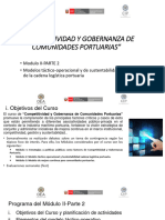 Curso Competitividad y Gobernanza Comunidades Portuarias - Modulo 2 - Parte 2