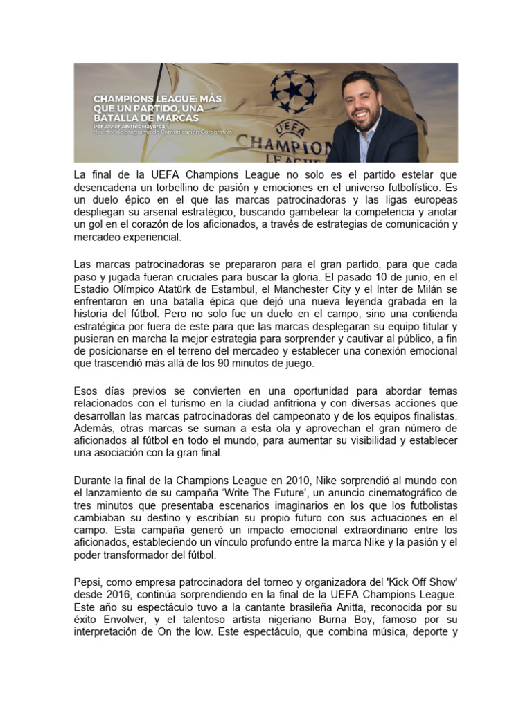 Champions League | PDF