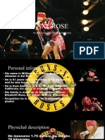 Axl Rose-Trabajo de Ingles