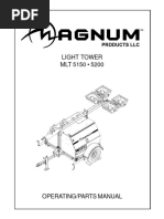 Generac Mobile Products Manual Light Towers MLT5150 5200