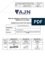 Plan de Vigilancia, Preve. y Control Del Covid-Inia Huancayo Inia