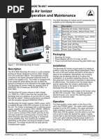 963E Benchtop Air Ionizer User Guide