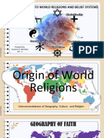 IWRBS Q1 WK 2.2 Interconnectedness of Geography Culture and Religion