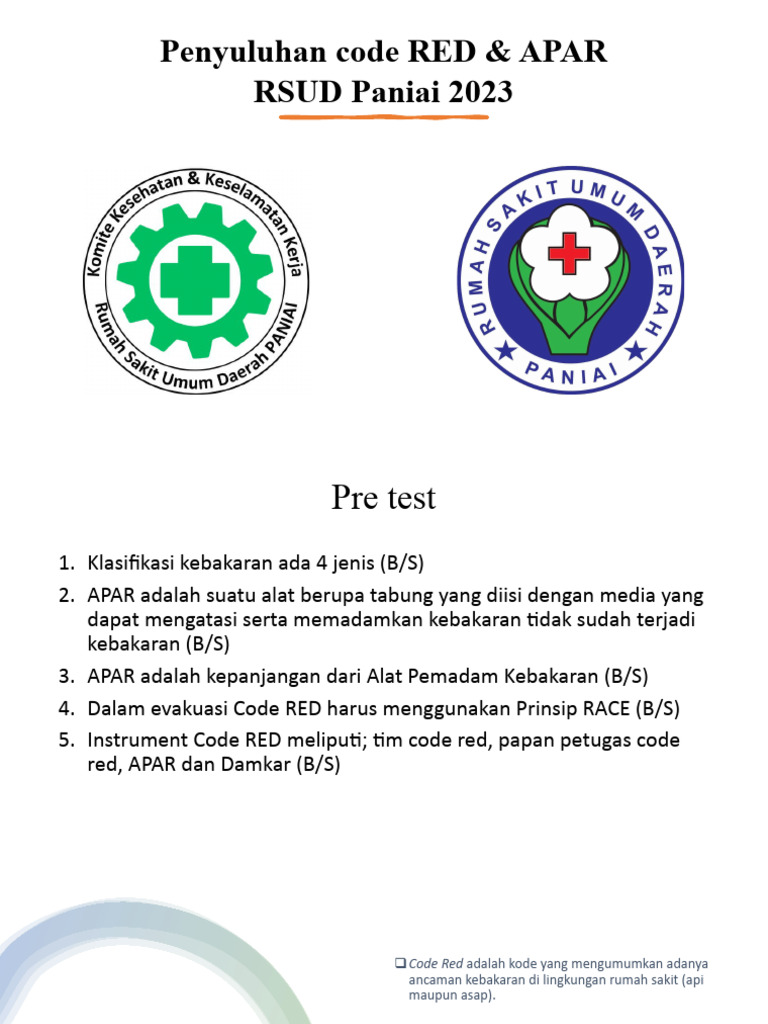 Apar K3RS 2023 | PDF
