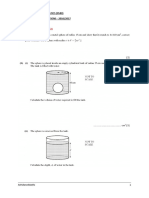 Mensuration Problem 1 - IGCSE