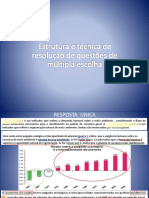 Resolução de Questões de Múltipla Escolha