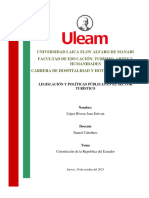 Analisis - Constitucion de La Republica Del Ecuador