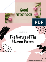 CHAPTER 2 The Nature of The Human Person 2