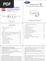 Ambio Hearing Aid User Guide | PDF | Hearing Aid | Telephone