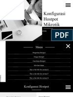 Konfigurasi Hostpot Mikrotik Afrida