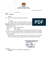 Surat Undangan Untuk PPK PPS