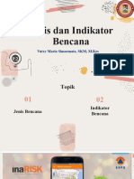 JENIS DAN INDIKATOR BENCANA-Presentasi 2 OK