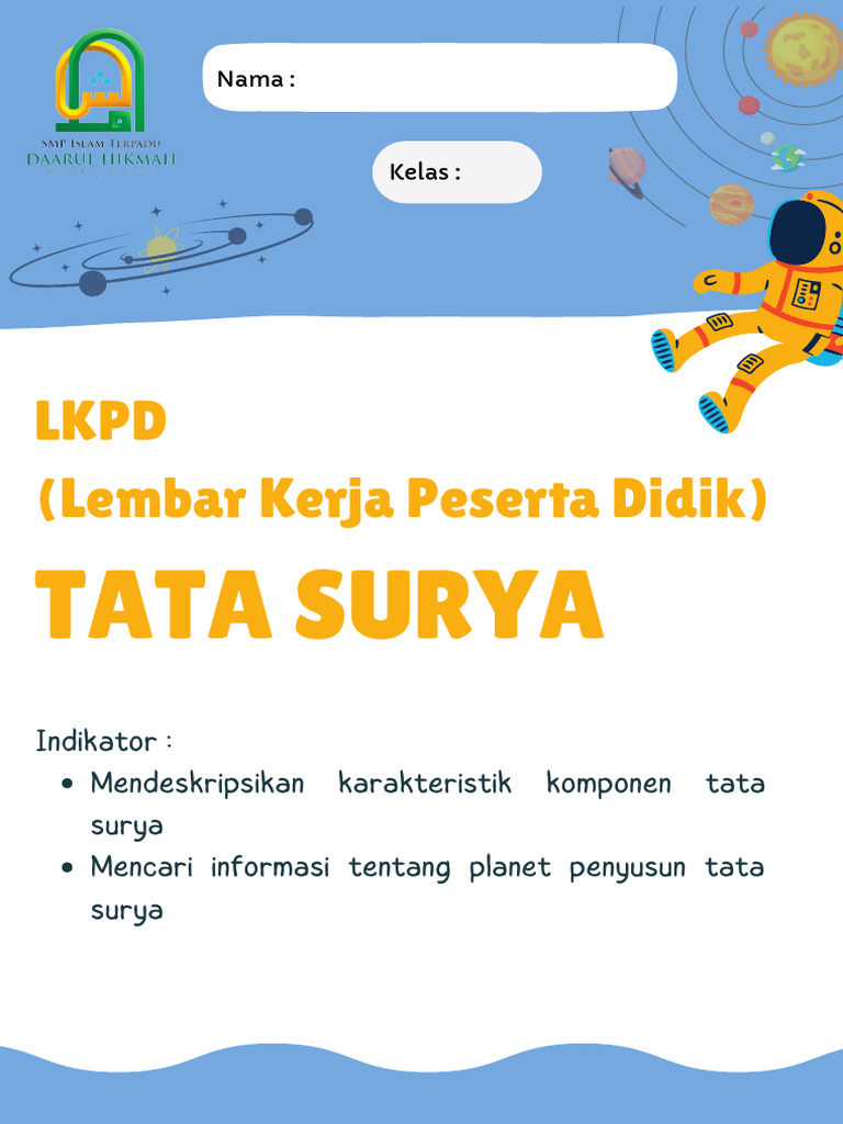 Lkpd Tata Surya Pdf
