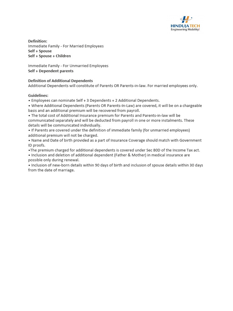 Guidelines-Health Insurance | PDF