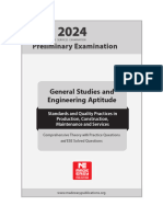 Preliminary Examination: General Studies and Engineering Aptitude