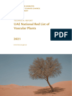 UAE National Red List Plants Report