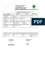 Bukti Pelaksanaan Program Manajemen Utilitas Dan Sistem Penunjang Lainnya