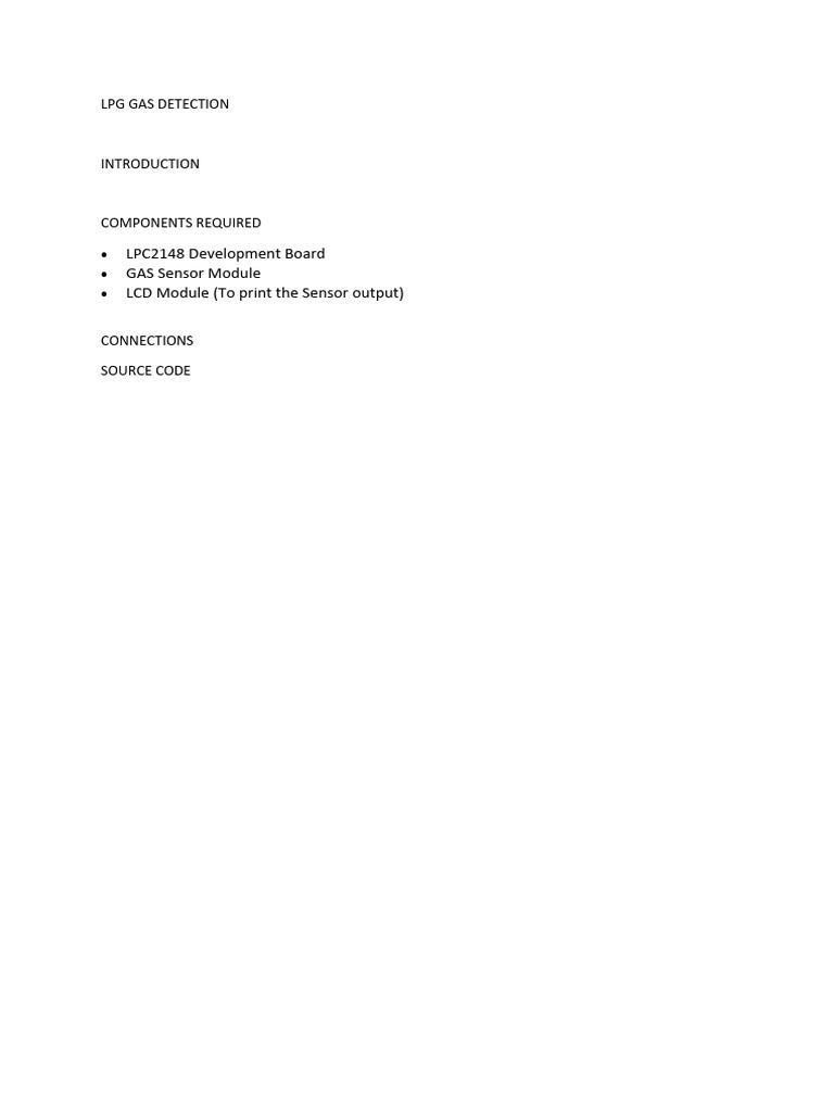 LPG Gas Detection PDF