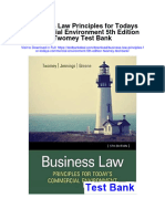 Business Law Principles for Todays Commercial Environment 5th Edition Twomey Test Bank