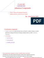 Class 12 Chapter 9 Coordination Compounds