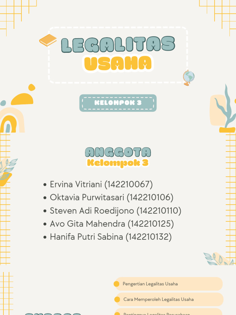 Legalitas Usaha | PDF