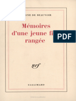 Mémoires D'une Jeune Fille Rangée