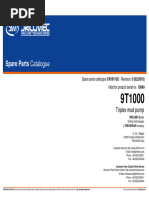 CR191102 - Spare Parts Mud Pump 9T1000