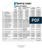 Tabela de Preço PDF