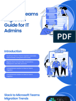 Slack To Teams Migration Guide For IT Admins
