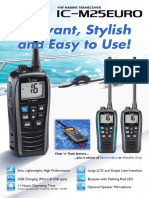 Icom IC-M25EURO Leaflet UKv3