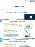 Survei GNSS 3 - Sinyal Dan Data Pengamatan GNSS - 2023