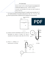 TD Hydrostatique 1