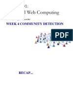WSC Week4 Community