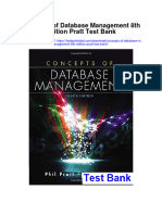 Concepts of Database Management 8th Edition Pratt Test Bank