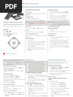 Polycom SoundStation IP 7000 Quick User Guide