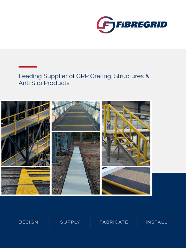 FibreGrid: GRP Solutions & Services | PDF | Fiberglass | Pipe (Fluid ...