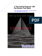 Chemistry The Central Science 12th Edition Brown Test Bank