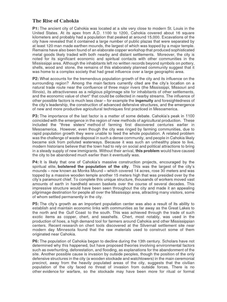 The Rise of Cahokia PDF