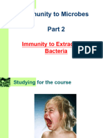 Immunity To Extracellular Bacteria