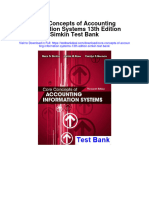 Core Concepts of Accounting Information Systems 13th Edition Simkin Test Bank