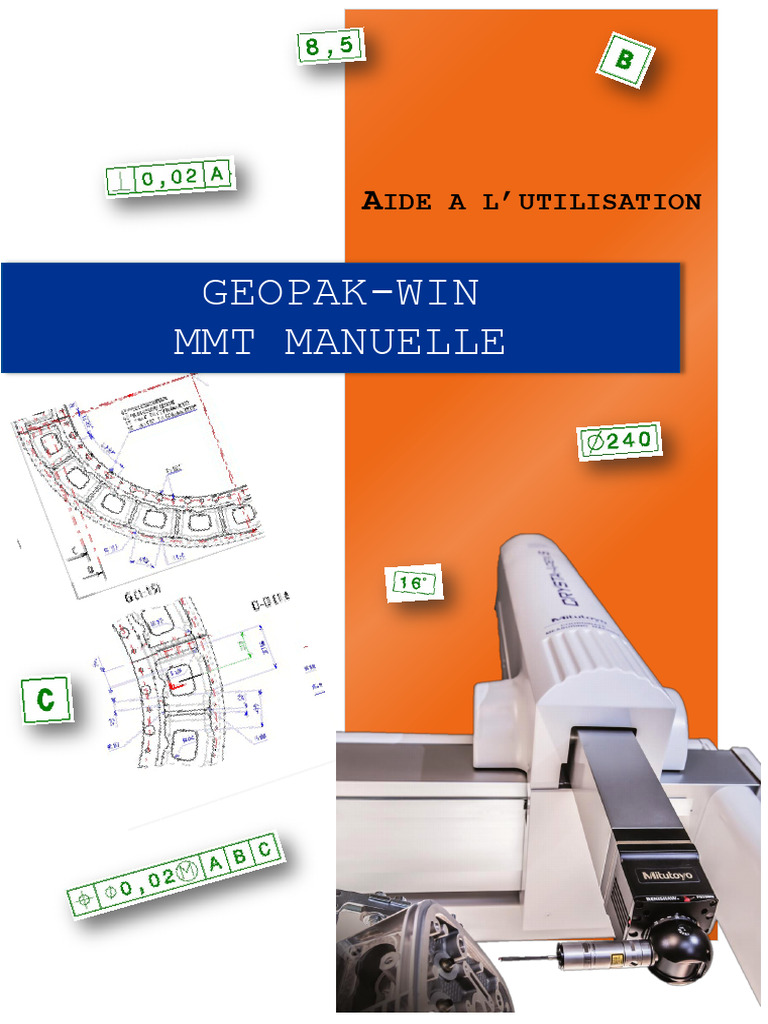 Manuel d'utilisation GEOPAK-WIN | PDF | Structure de contrôle | Calibrage
