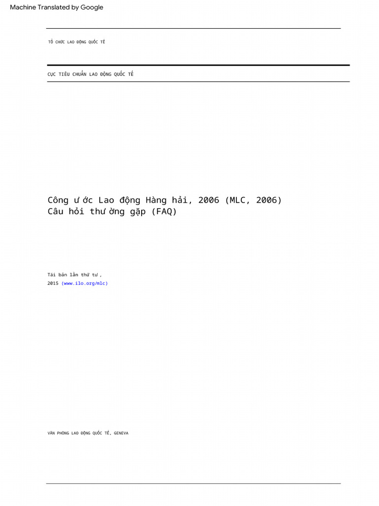 MLC 2006 tiếng việt | PDF