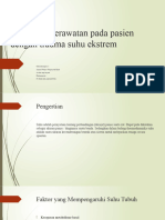 Asuhan Keperawatan Pada Pasien Dengan Trauma Suhu Ekstrem