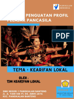 Modul p5 Kearifan Lokal