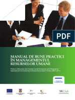 Manual de Bune Practici in Managementul Resurselor Umane