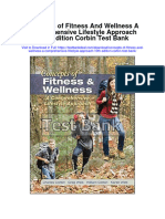 Concepts of Fitness and Wellness A Comprehensive Lifestyle Approach 10th Edition Corbin Test Bank
