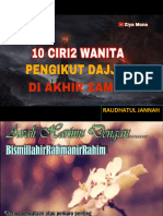 Ciri Ciri Wanita Akhir Zaman