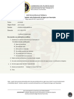 Carta de Desempleo